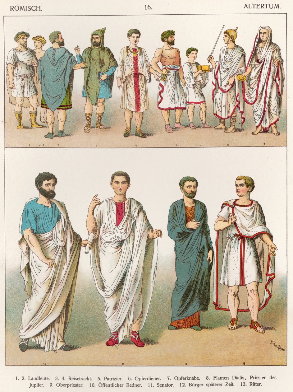Romeinse Kleding, uit 