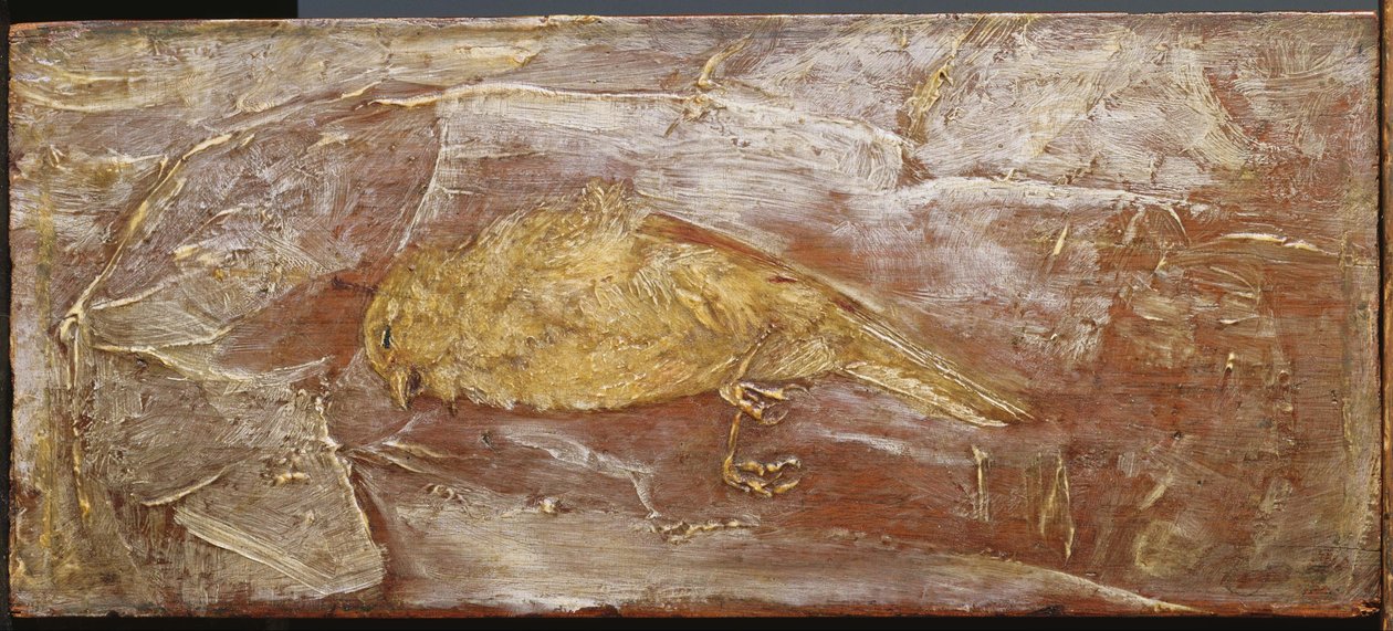 Dode Vogel door Albert Pinkham Ryder