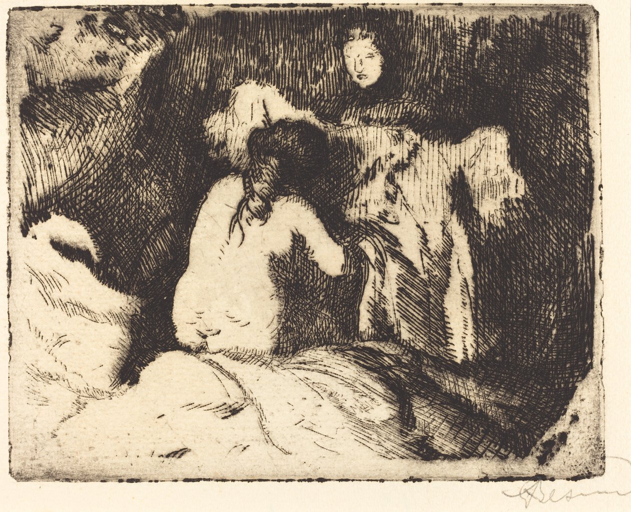 Opstaan door Albert Besnard