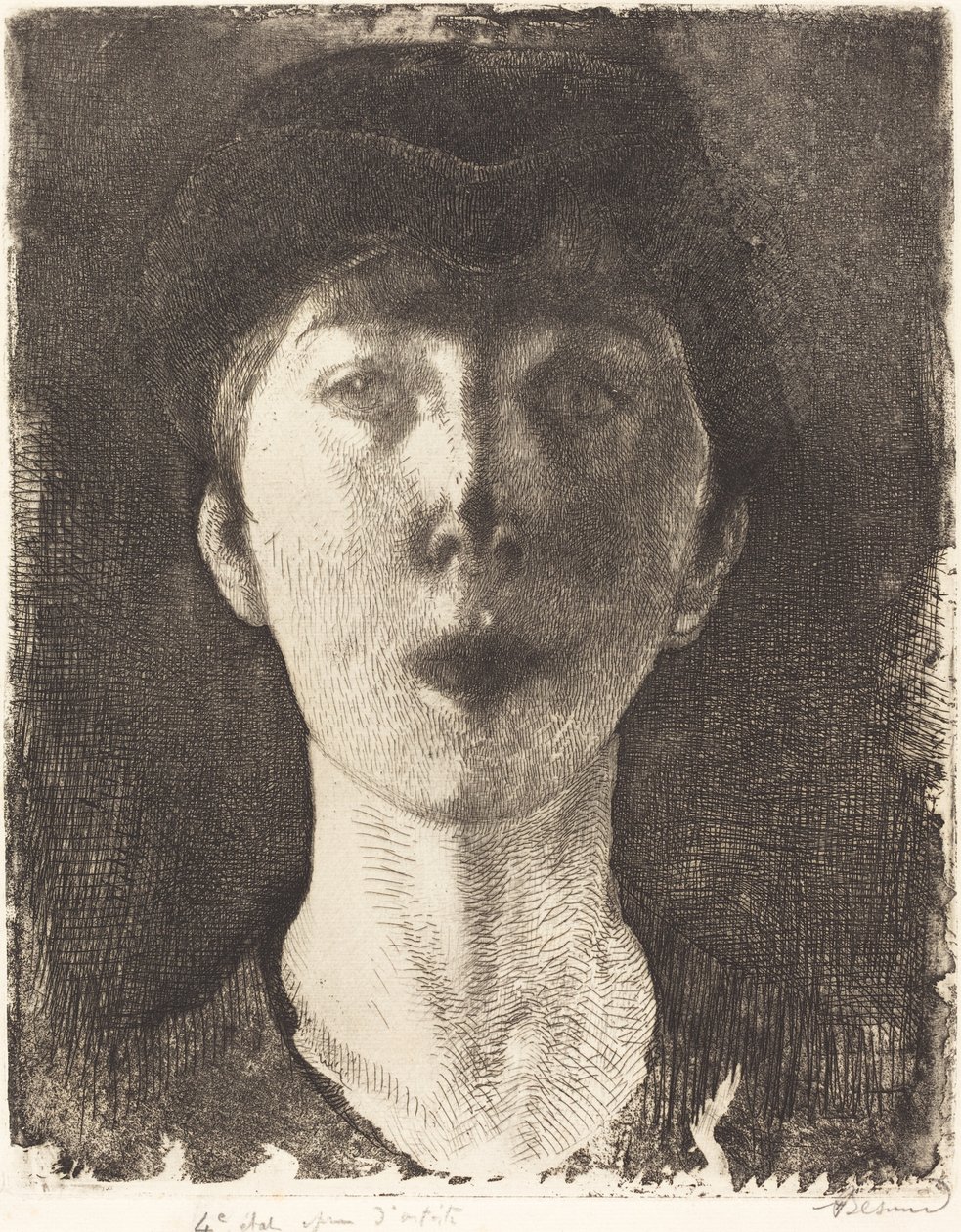 Koningin Elisabeth van België door Albert Besnard