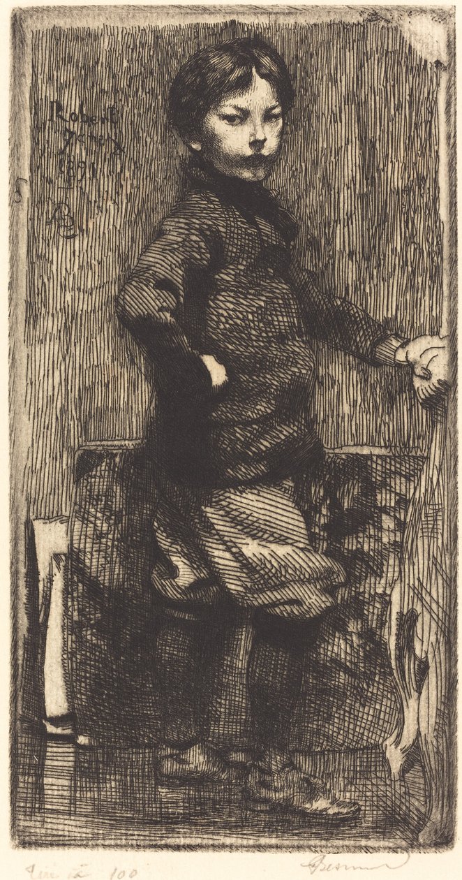Robert Besnard door Albert Besnard