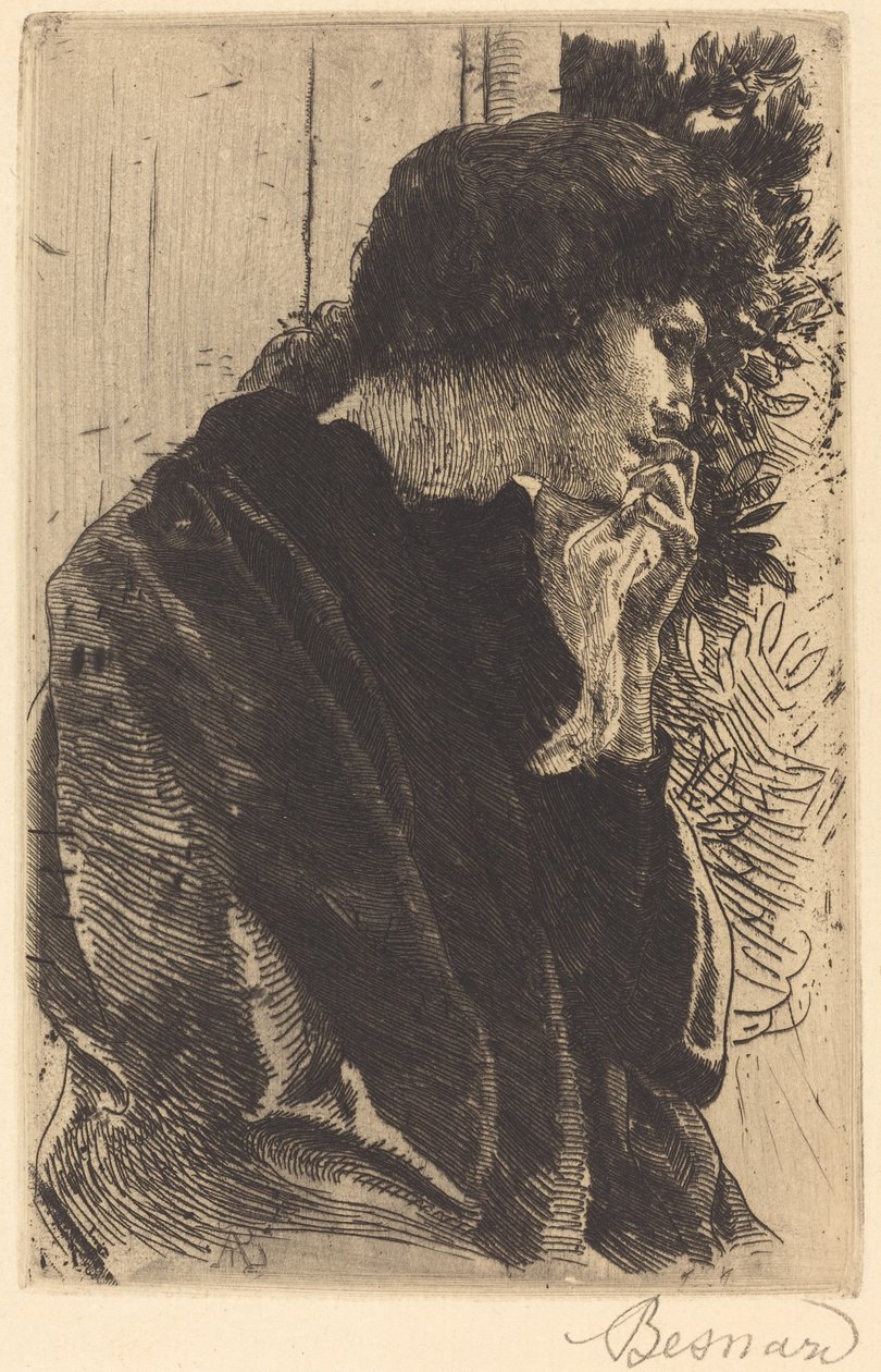 Verdriet (Tristesse) door Albert Besnard