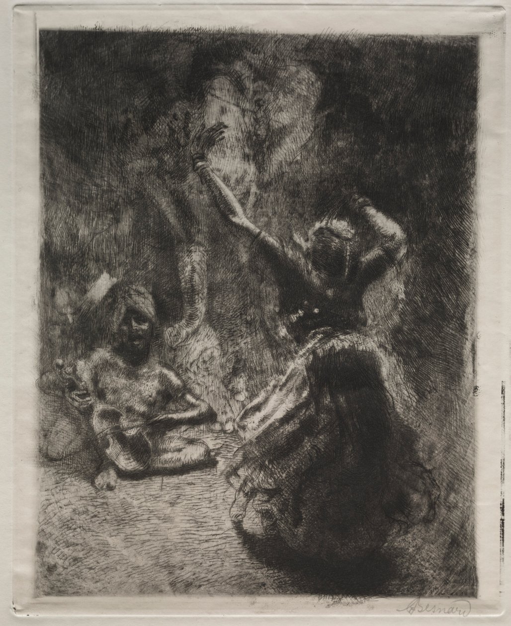 De danseres, circa 1900 door Paul Albert Besnard