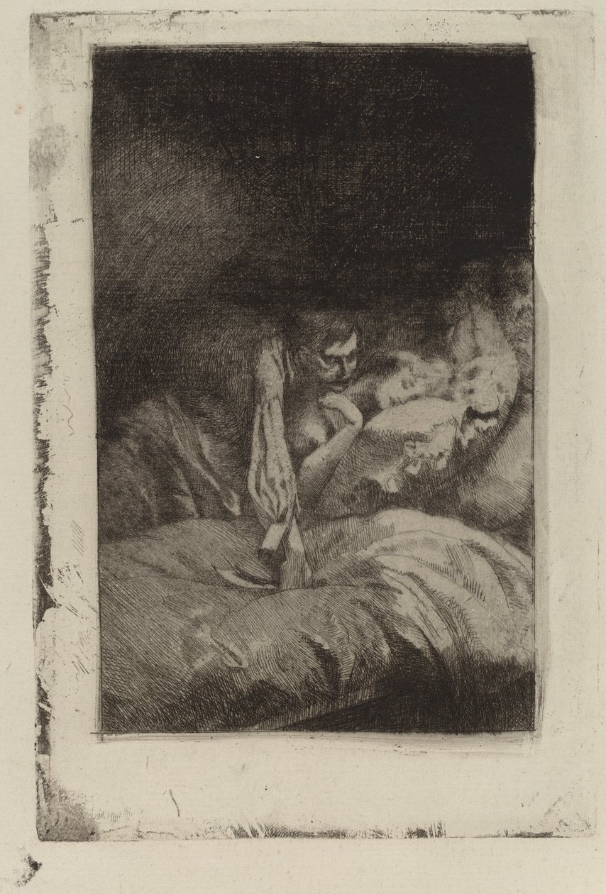 De moord door Albert Besnard