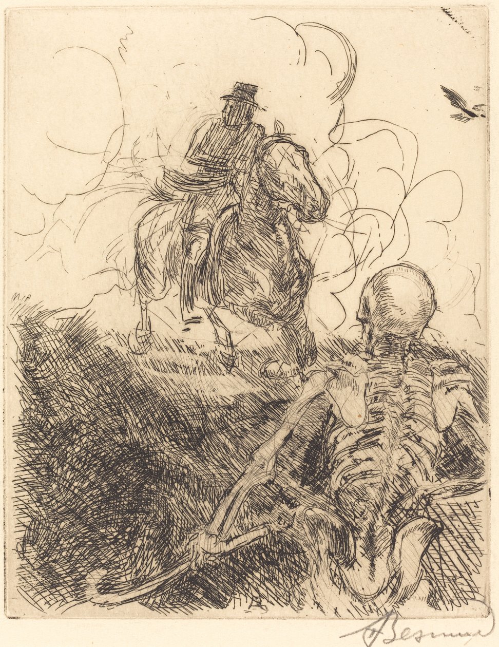 Het obstakel door Albert Besnard