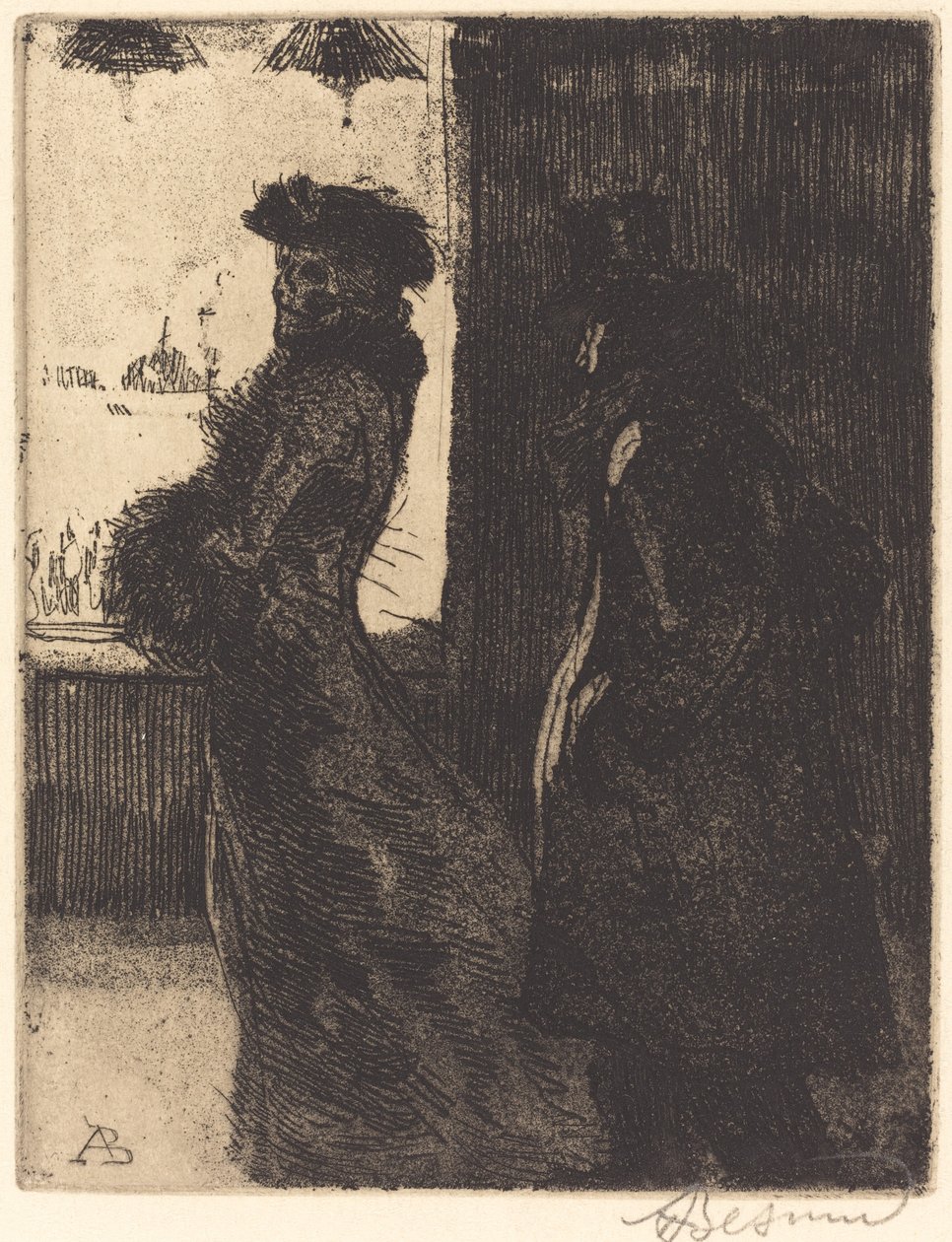 De Onbekende Vrouw door Albert Besnard