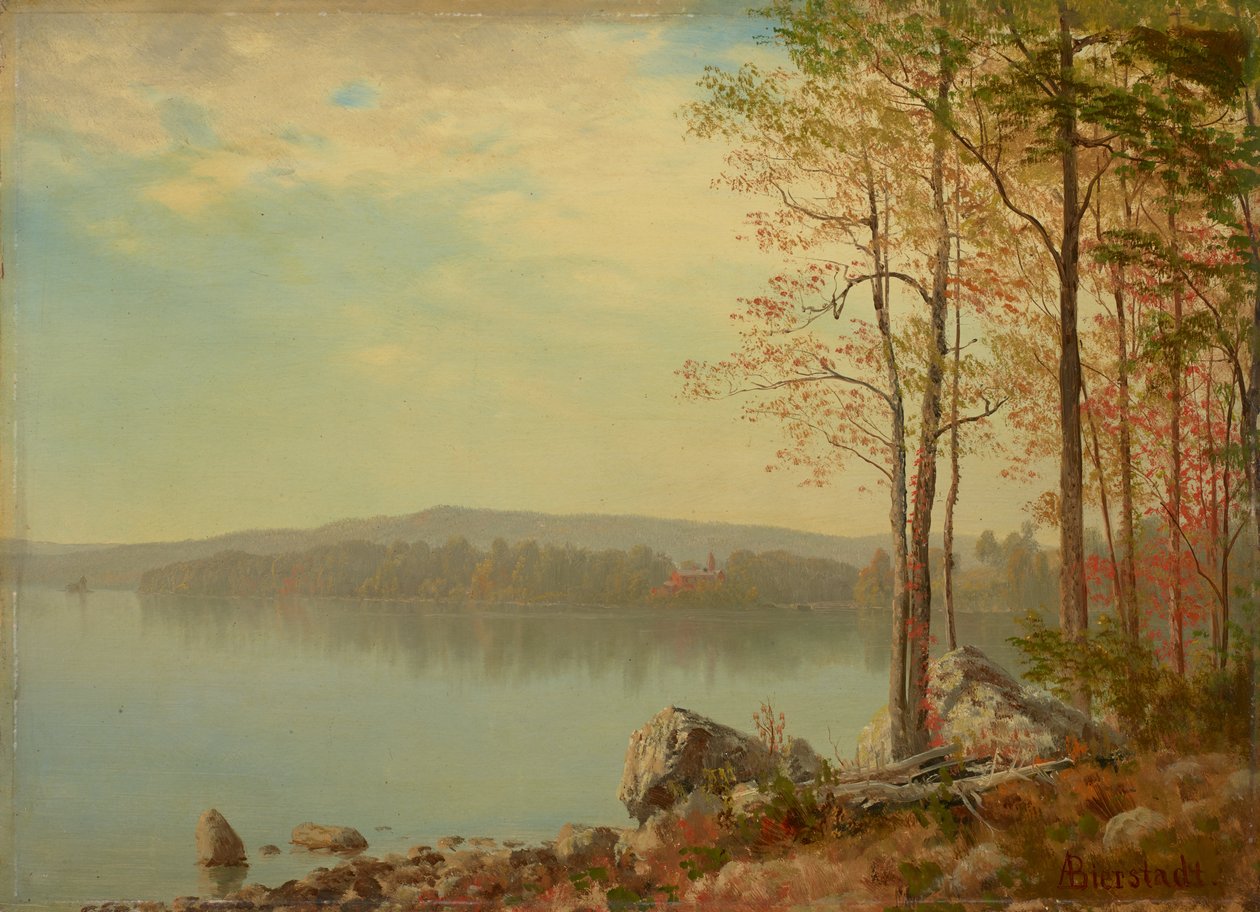 Landschap door Albert Bierstadt