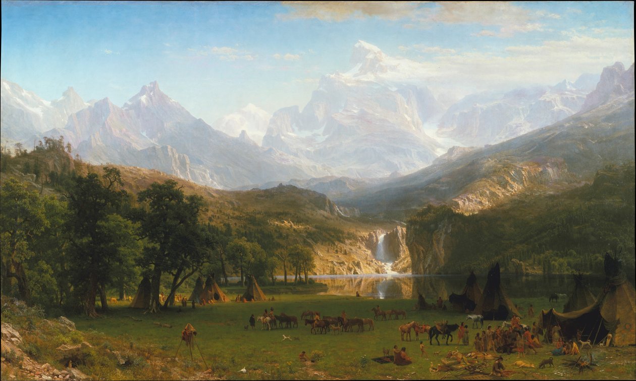 De Rocky Mountains, Lander