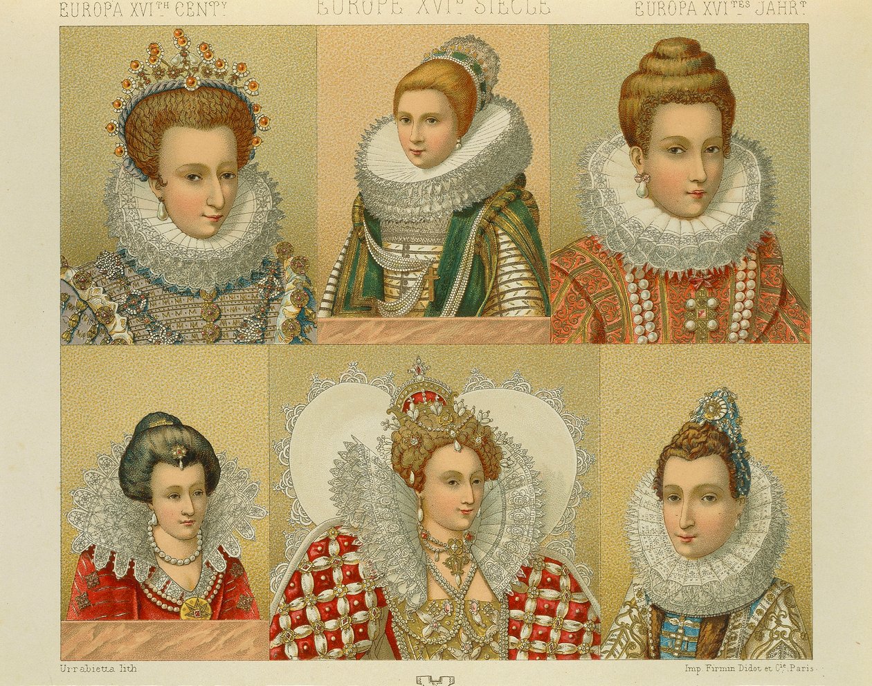 Le Costume Historique door Auguste Racinet, Volume IV door Albert Charles August Racinet