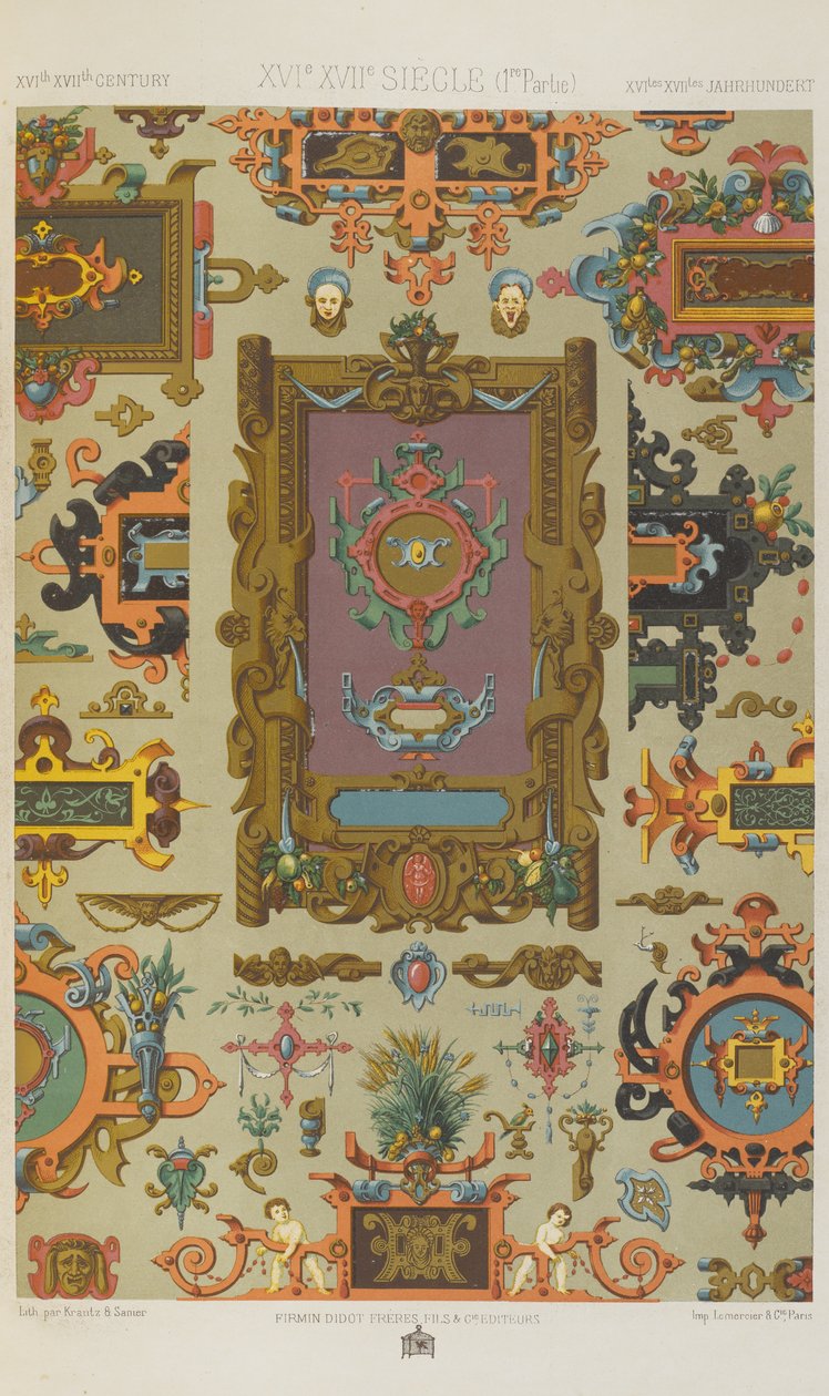 XVI en XVII Eeuwen, plaat 72 uit 