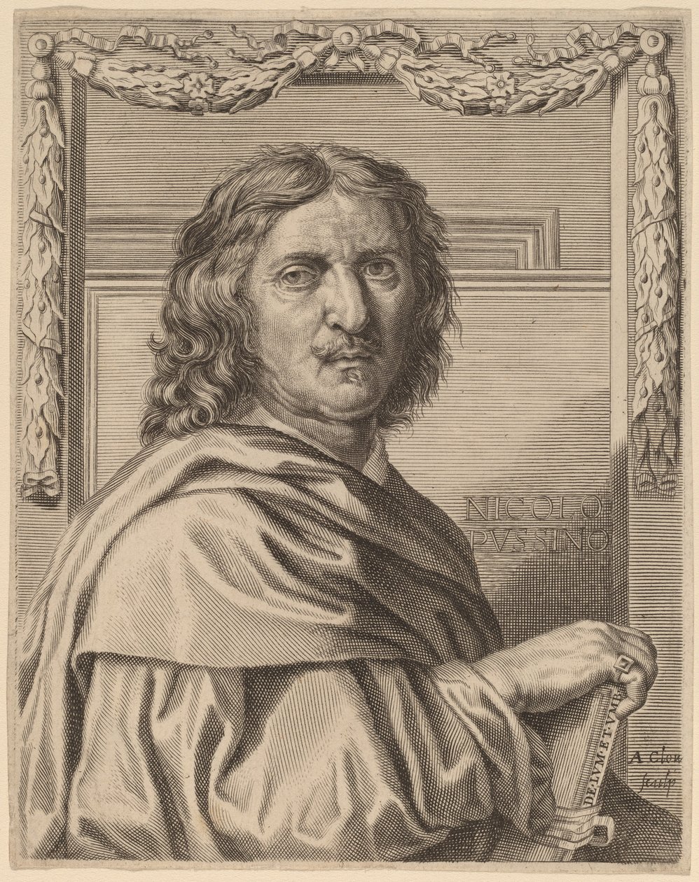 Nicolas Poussin door Albert Clouet