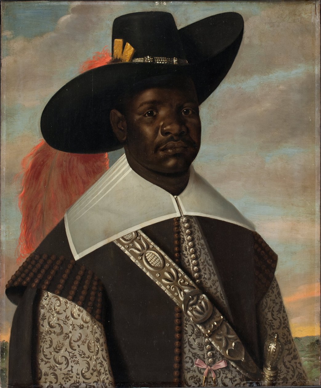 Miguel de Castro, gezant van het Koninkrijk Kongo door Albert Eckhout