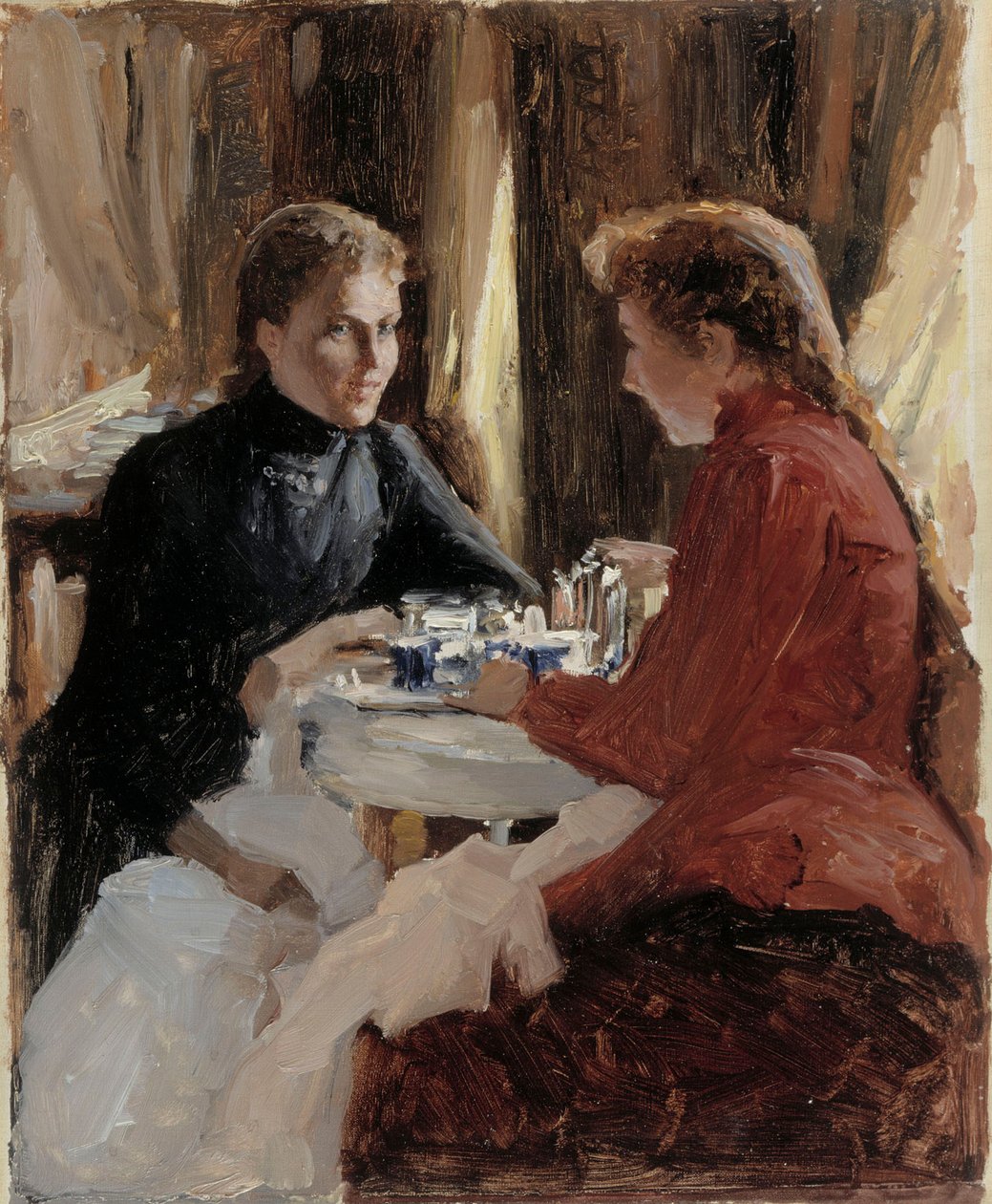 Pauzes door Albert Edelfelt