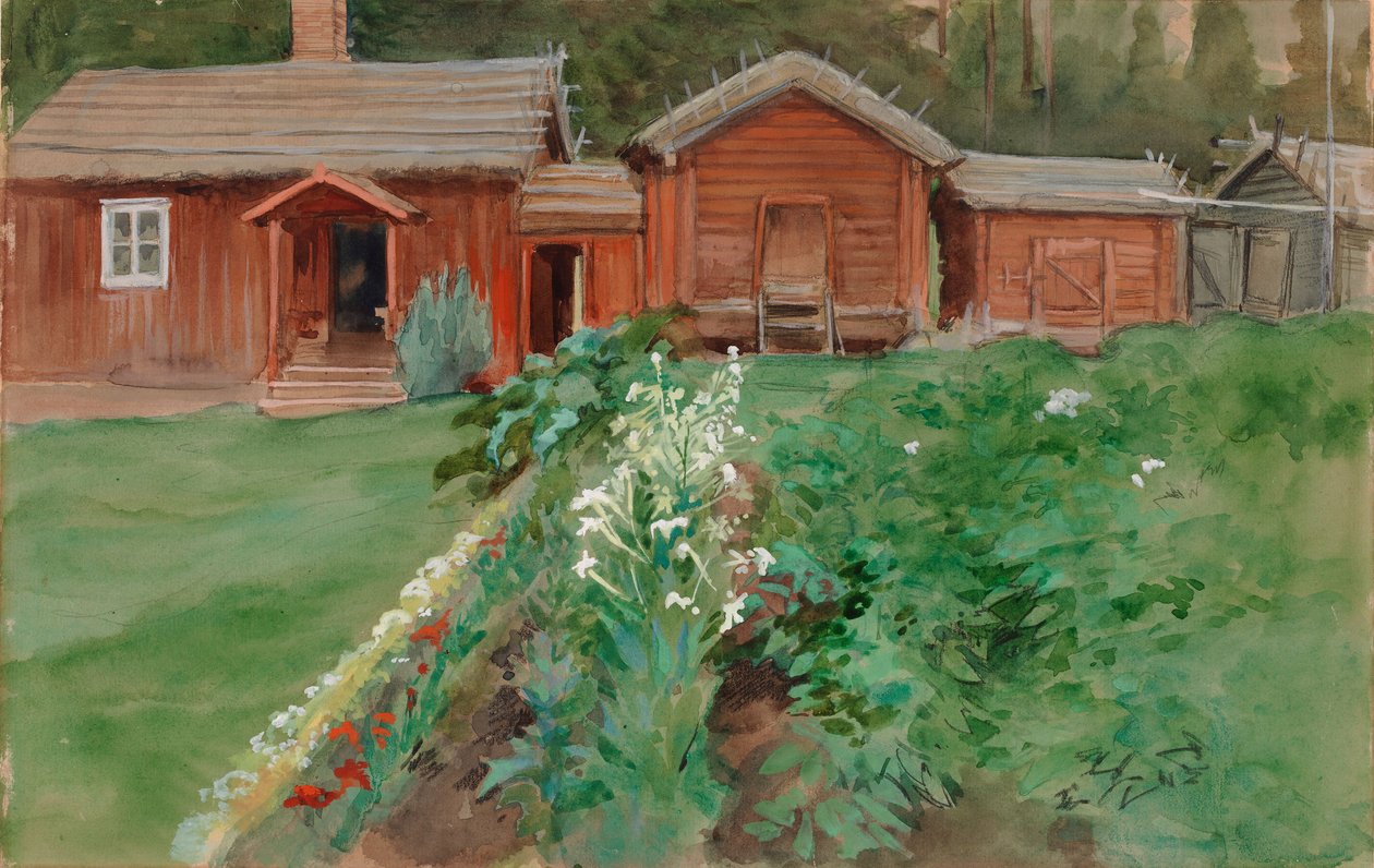 Het huisje van Karlsson door Albert Edelfelt