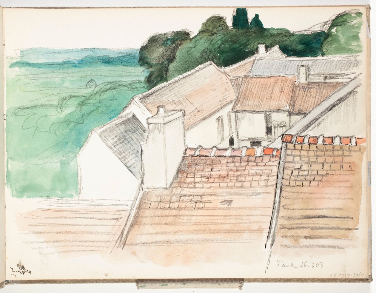 Zonder titel door Albert Edelfelt