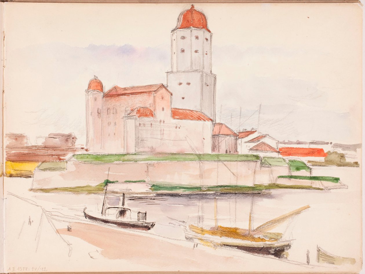 Zonder titel door Albert Edelfelt