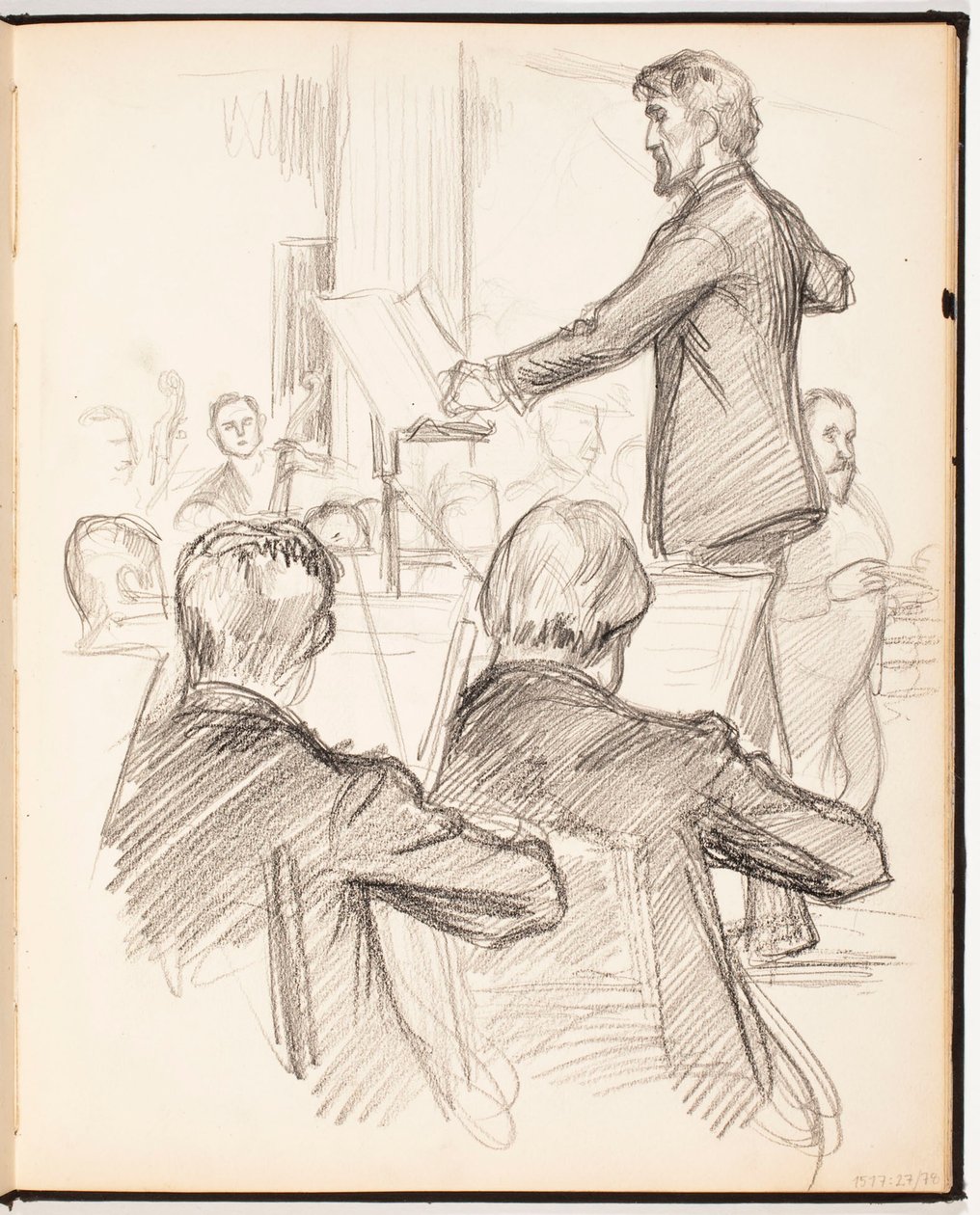 Zonder titel door Albert Edelfelt