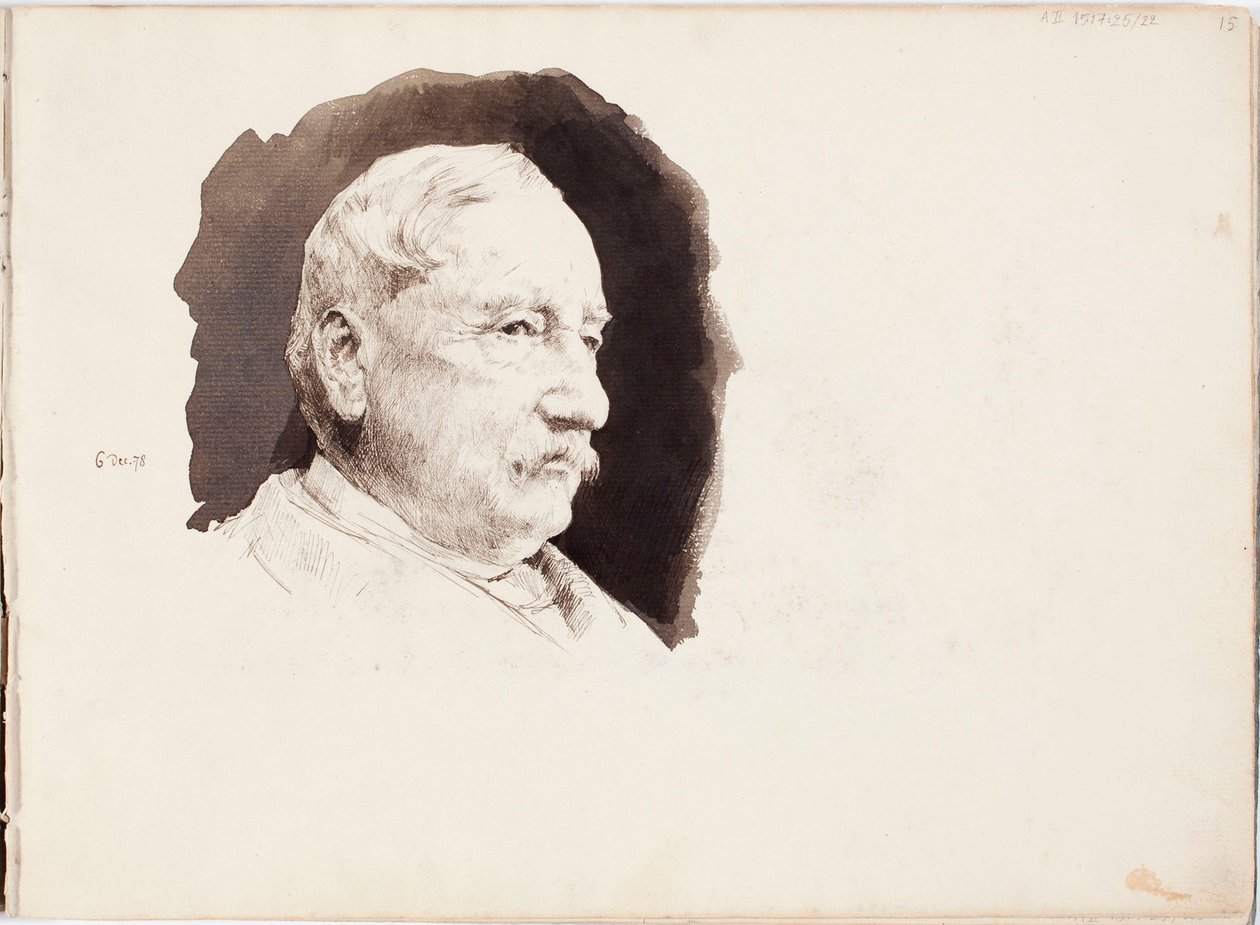 Zonder titel door Albert Edelfelt