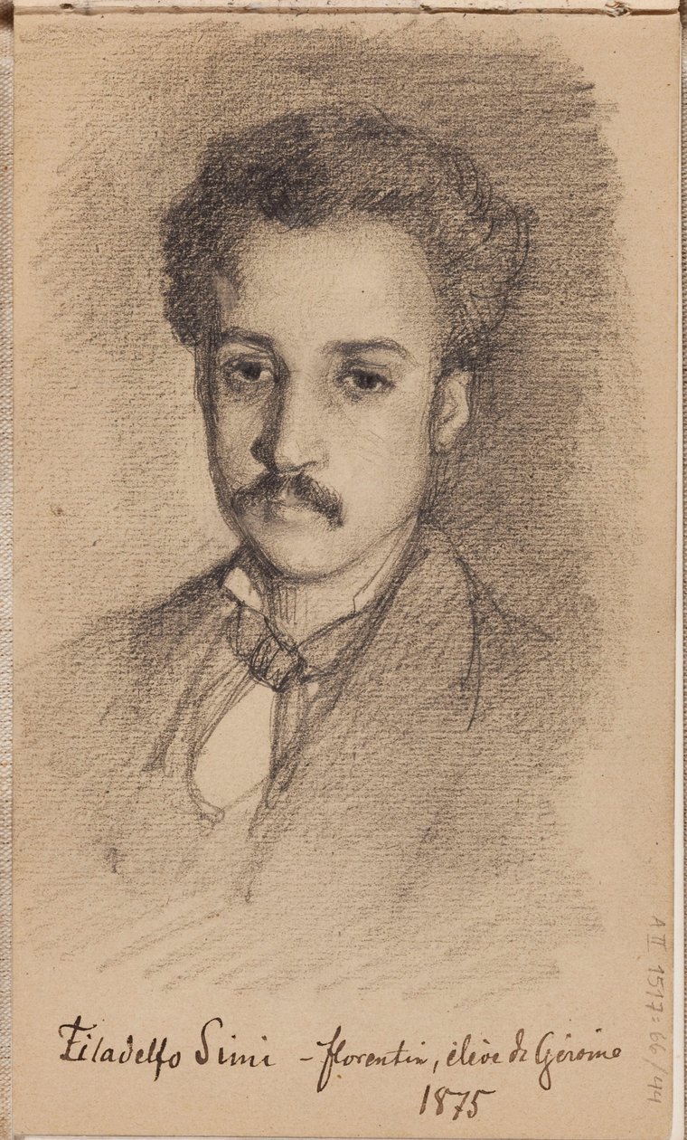 Zonder titel door Albert Edelfelt