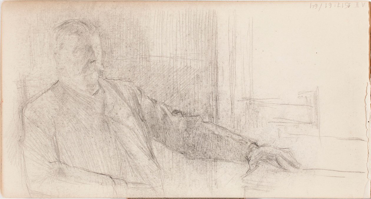 Zonder titel door Albert Edelfelt