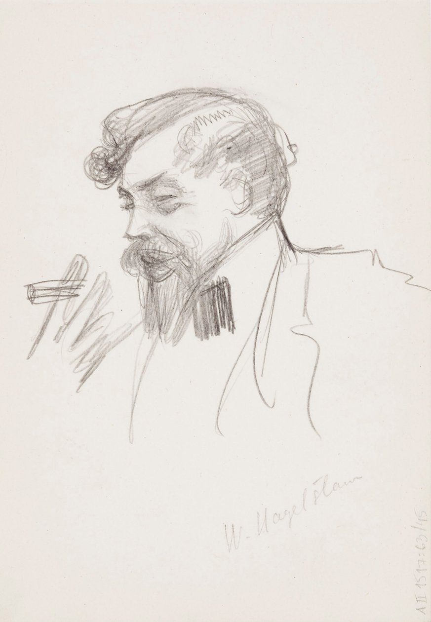 Zonder titel door Albert Edelfelt