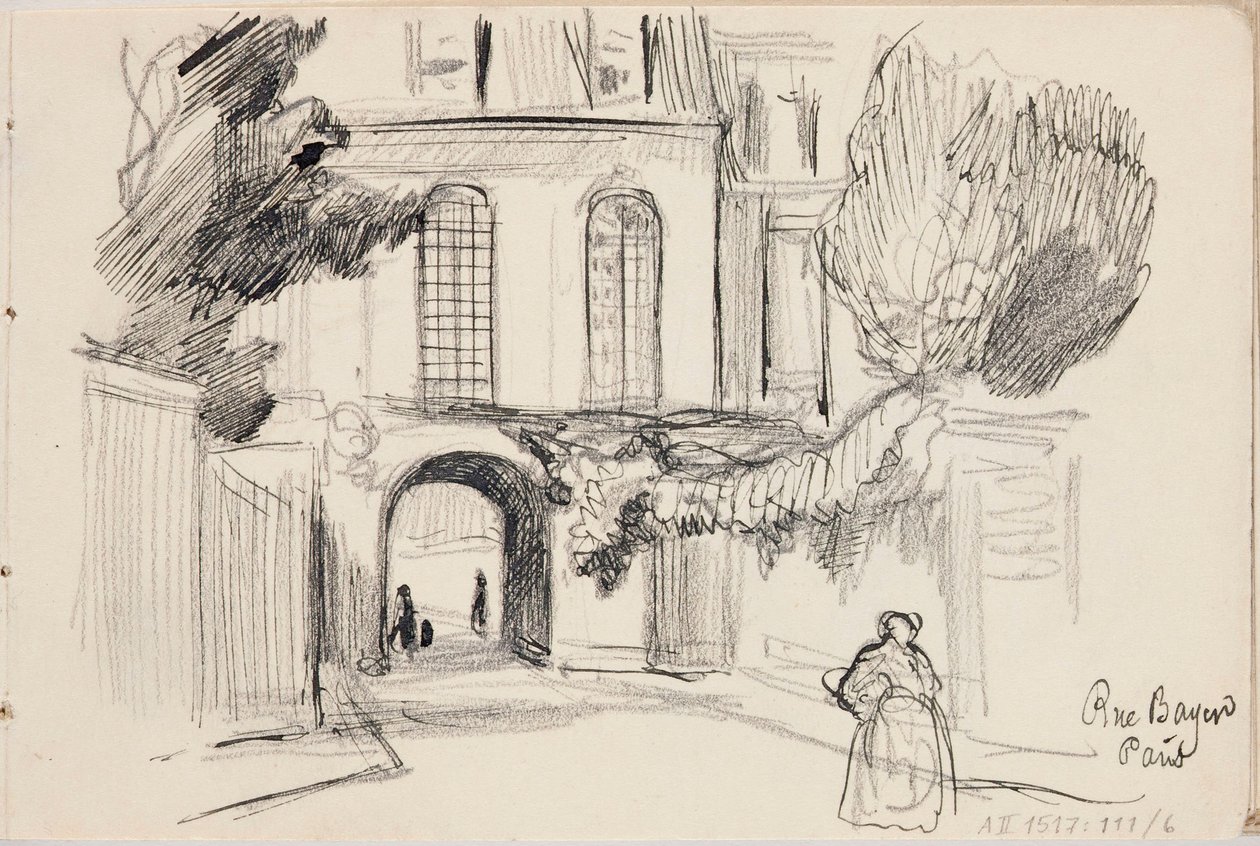 Zonder titel door Albert Edelfelt