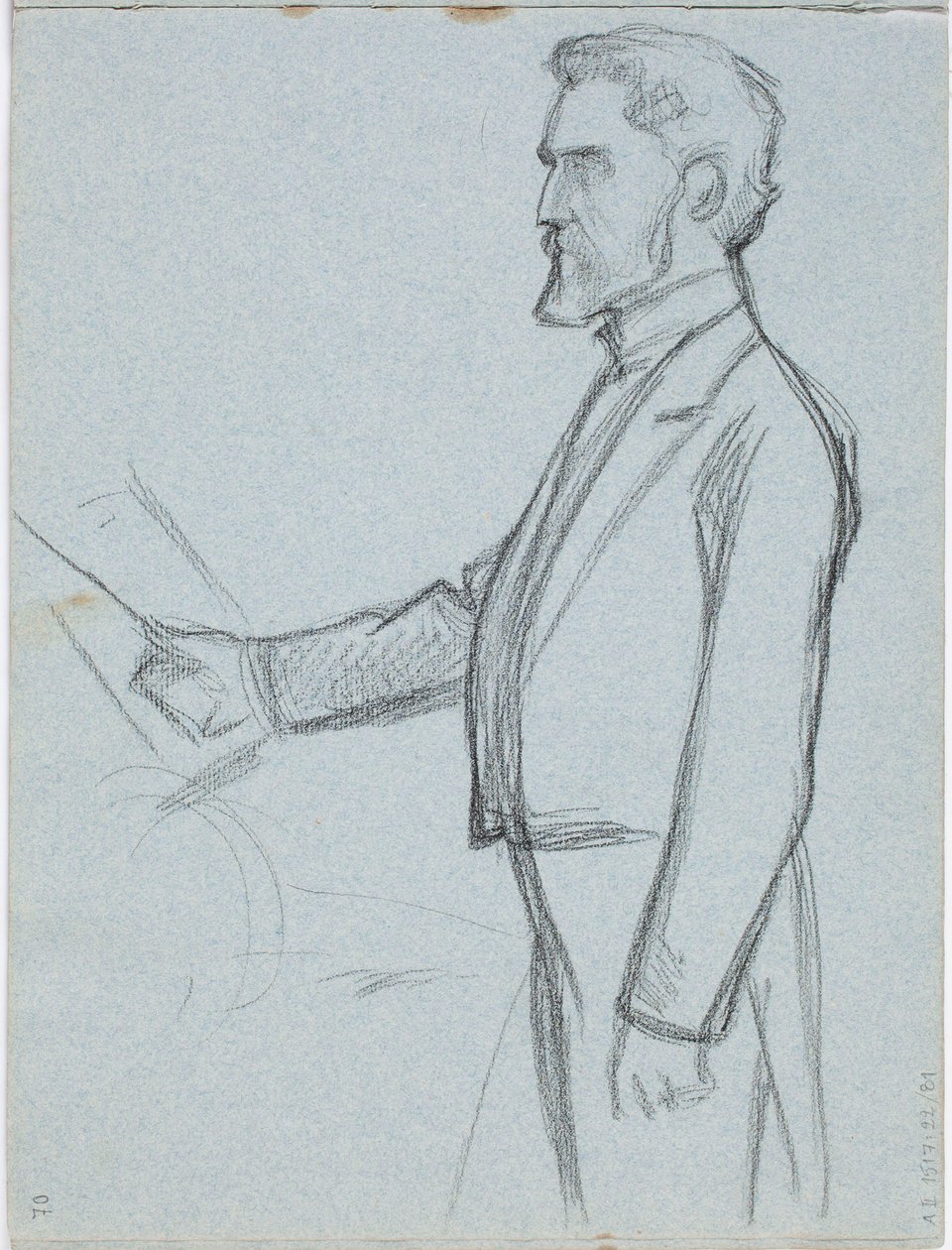 Zonder titel door Albert Edelfelt
