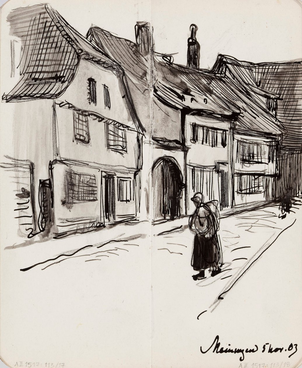 Zonder titel door Albert Edelfelt