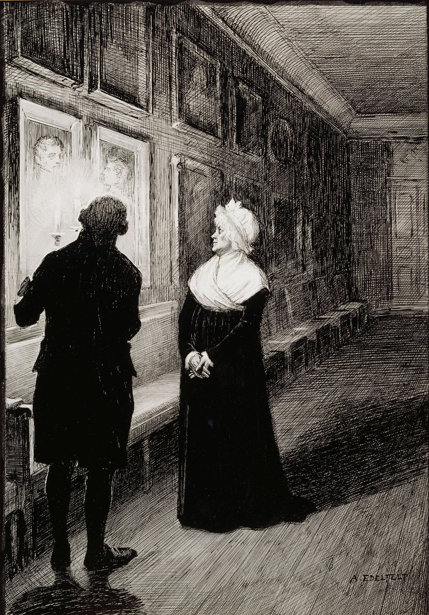Zonder titel door Albert Edelfelt
