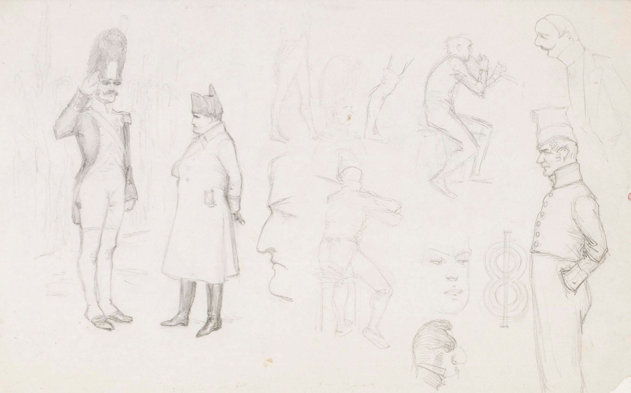 Zonder titel door Albert Edelfelt