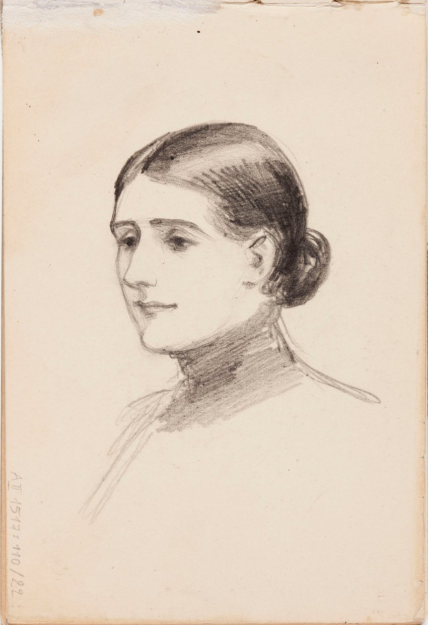 Zonder titel door Albert Edelfelt