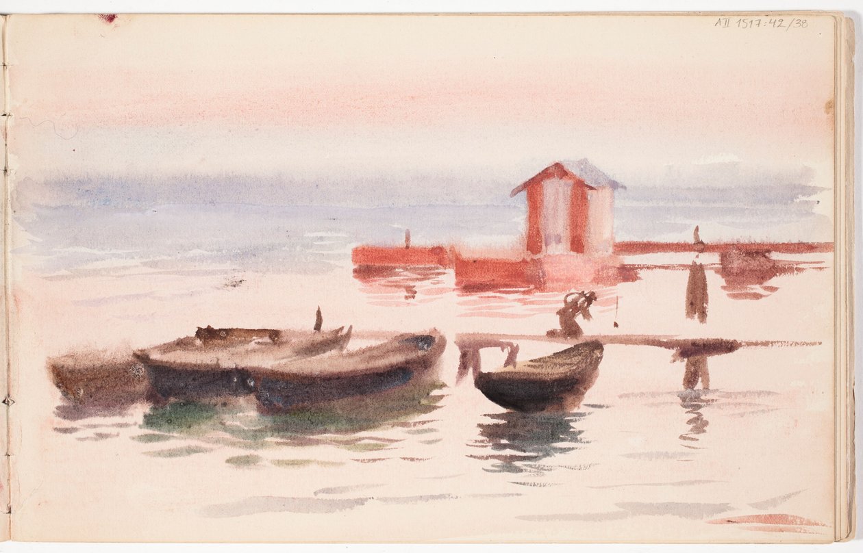 Zonder titel door Albert Edelfelt