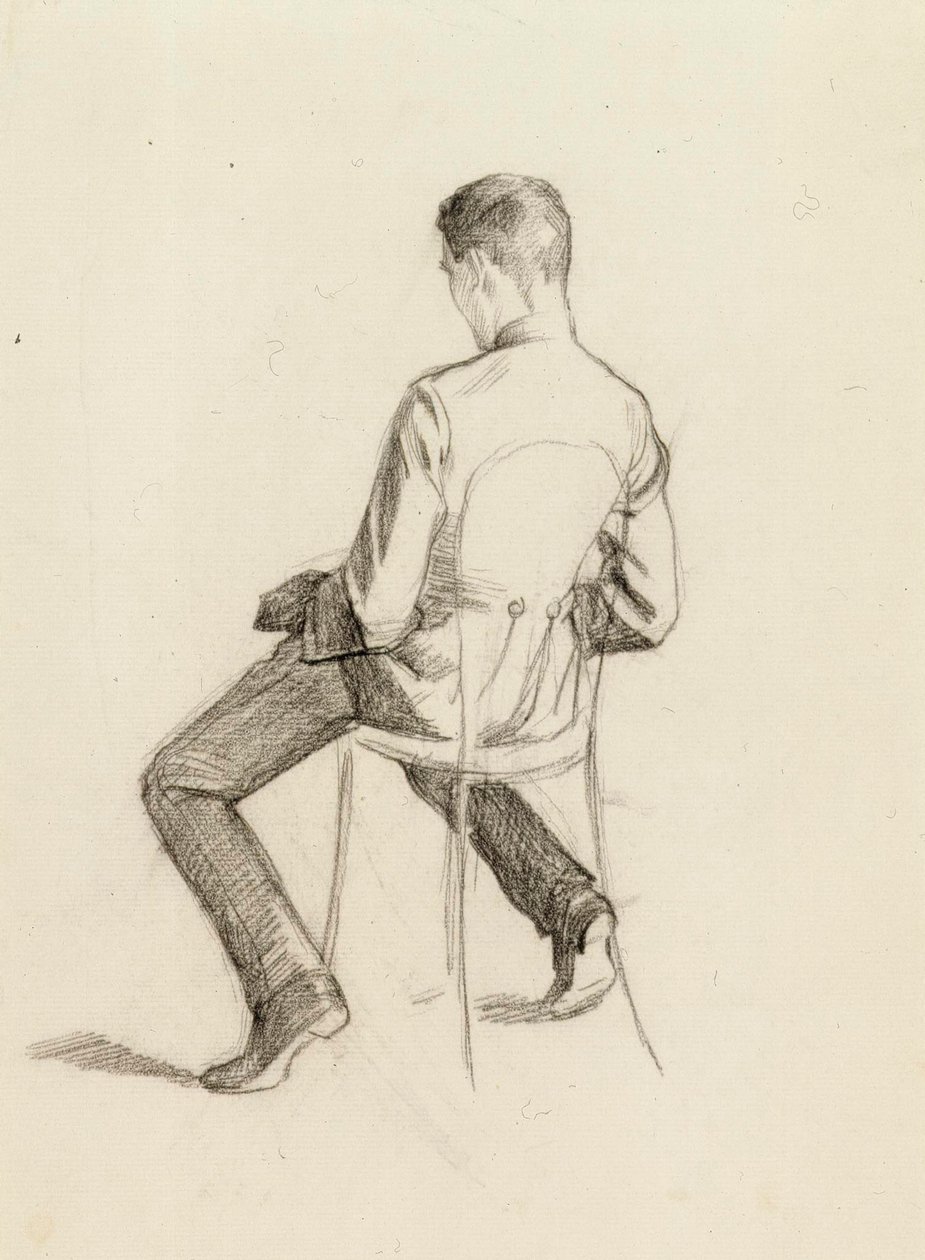 Zonder titel door Albert Edelfelt