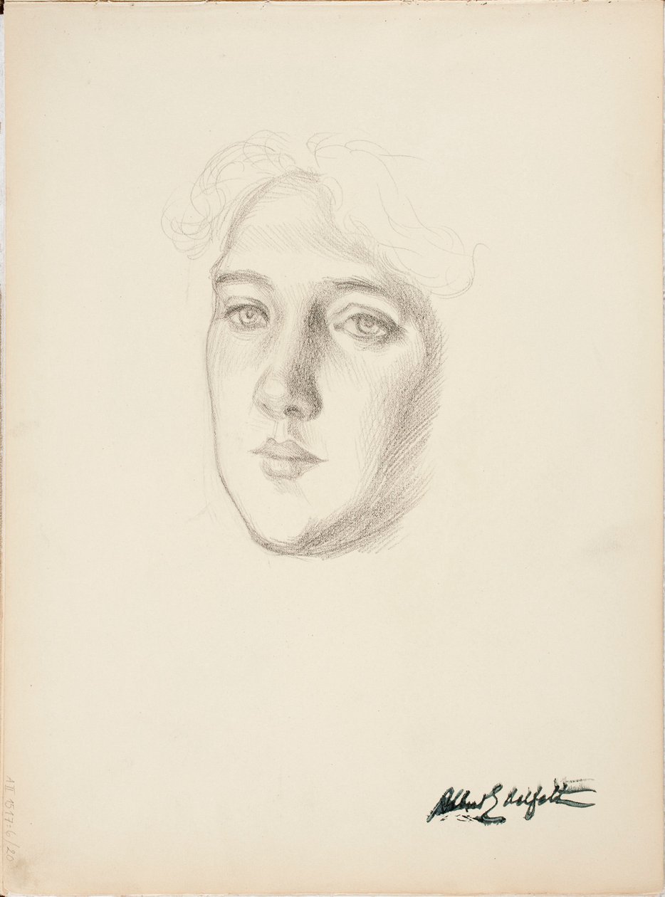 Zonder titel door Albert Edelfelt