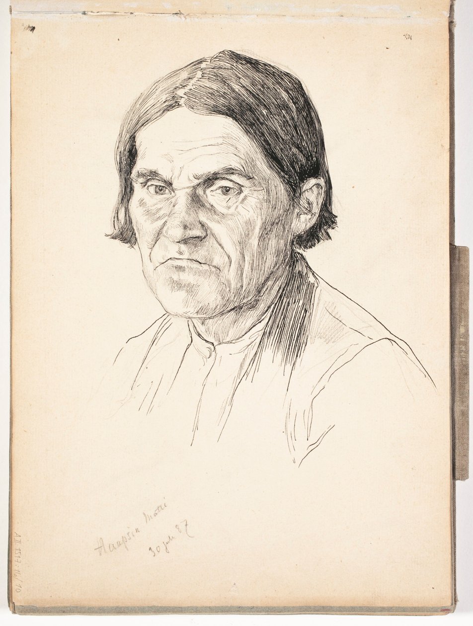 Zonder titel door Albert Edelfelt