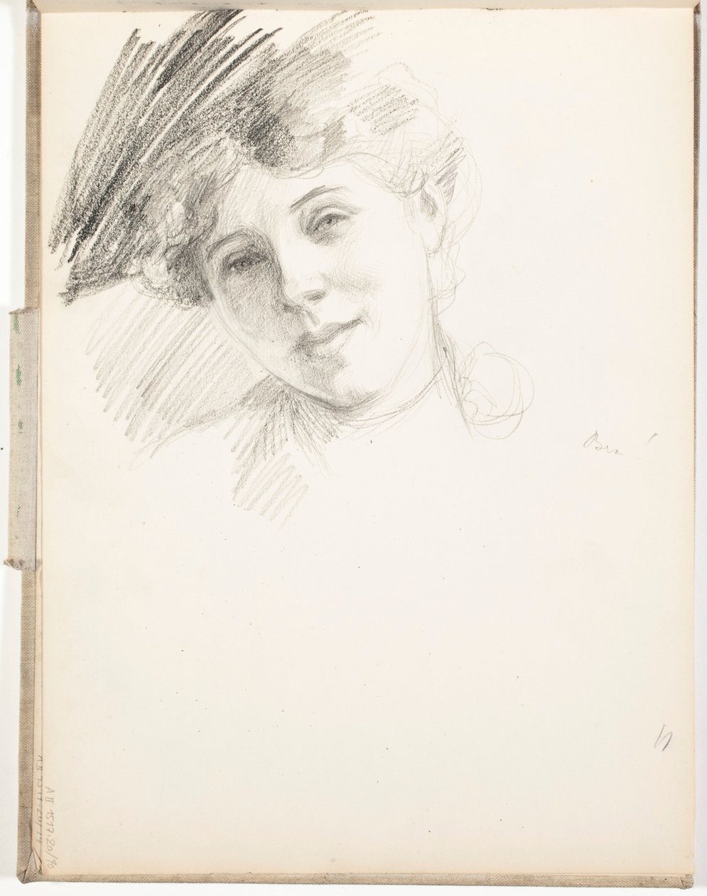 Zonder titel door Albert Edelfelt