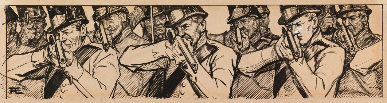 Zonder titel door Albert Edelfelt