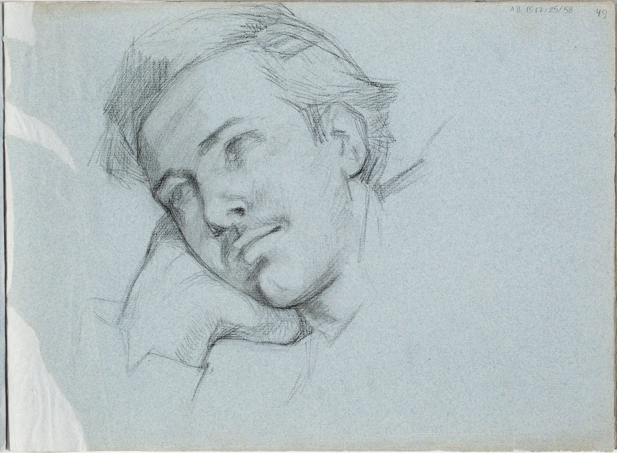 Zonder titel door Albert Edelfelt