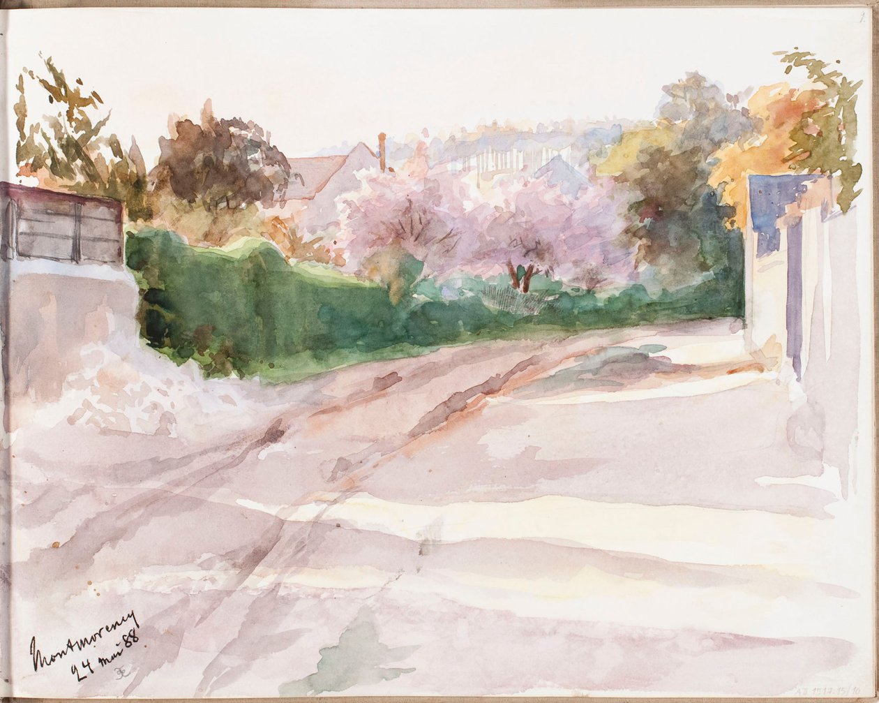Zonder titel door Albert Edelfelt