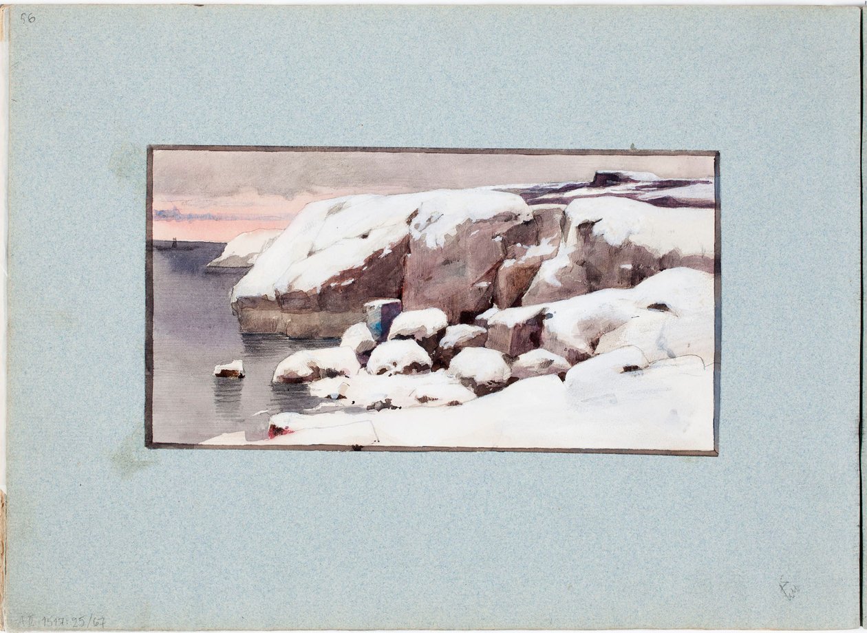 Zonder titel door Albert Edelfelt