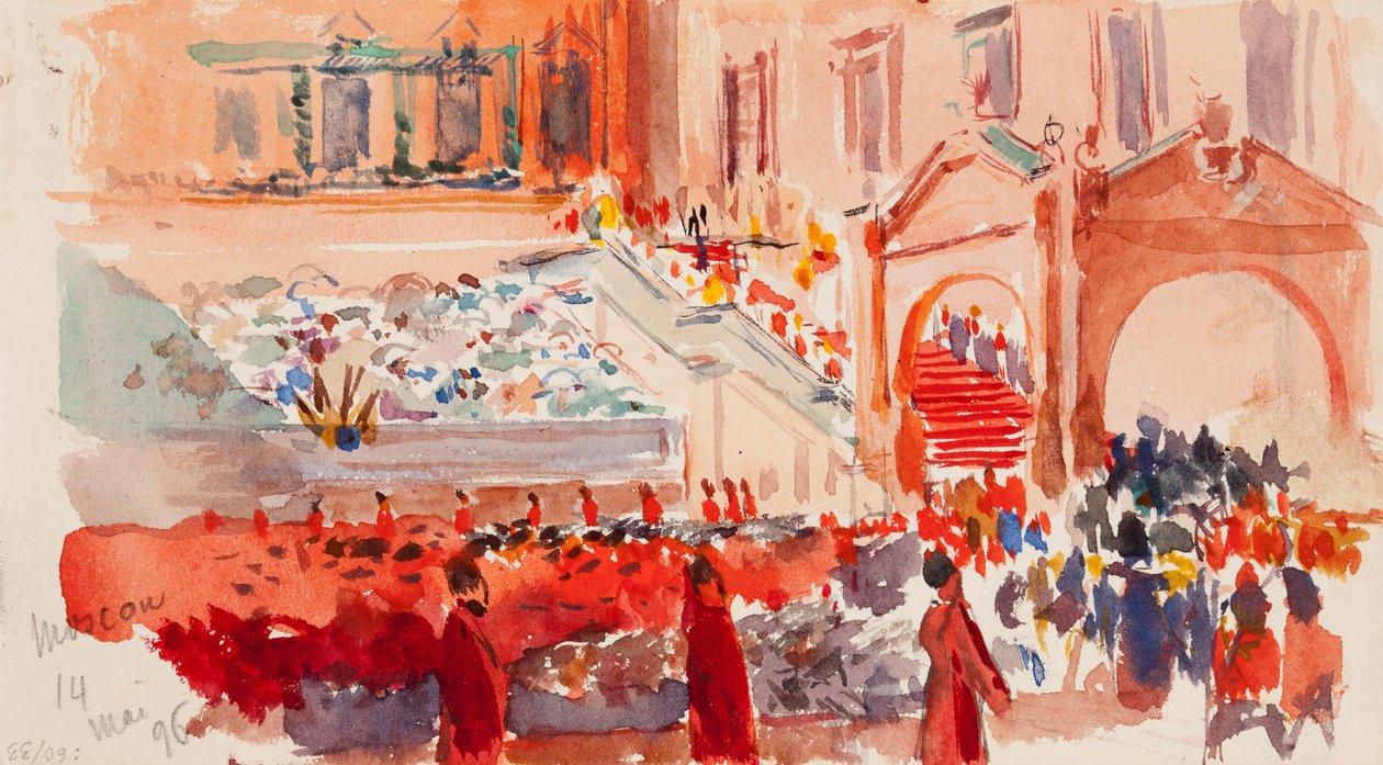 Zonder titel door Albert Edelfelt
