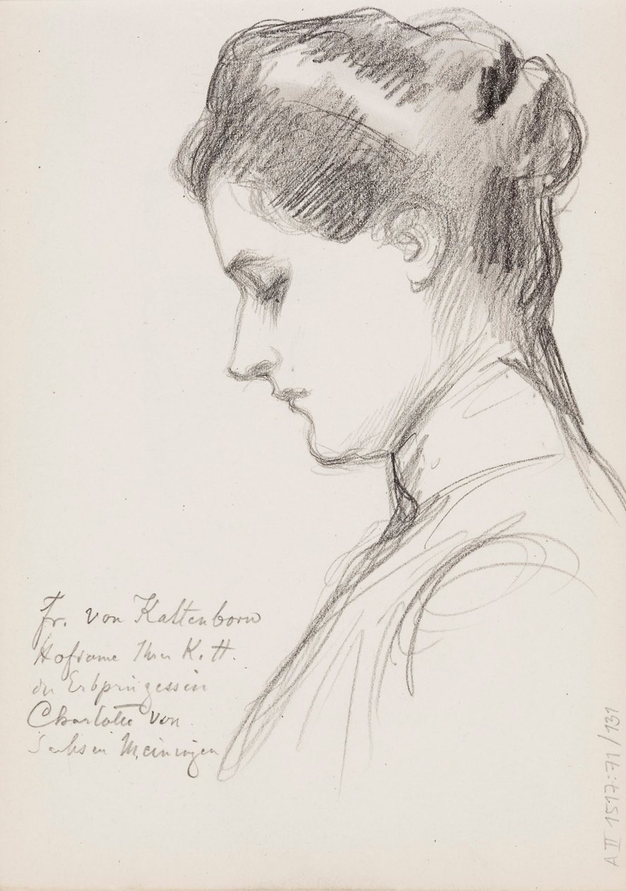 Zonder titel door Albert Edelfelt