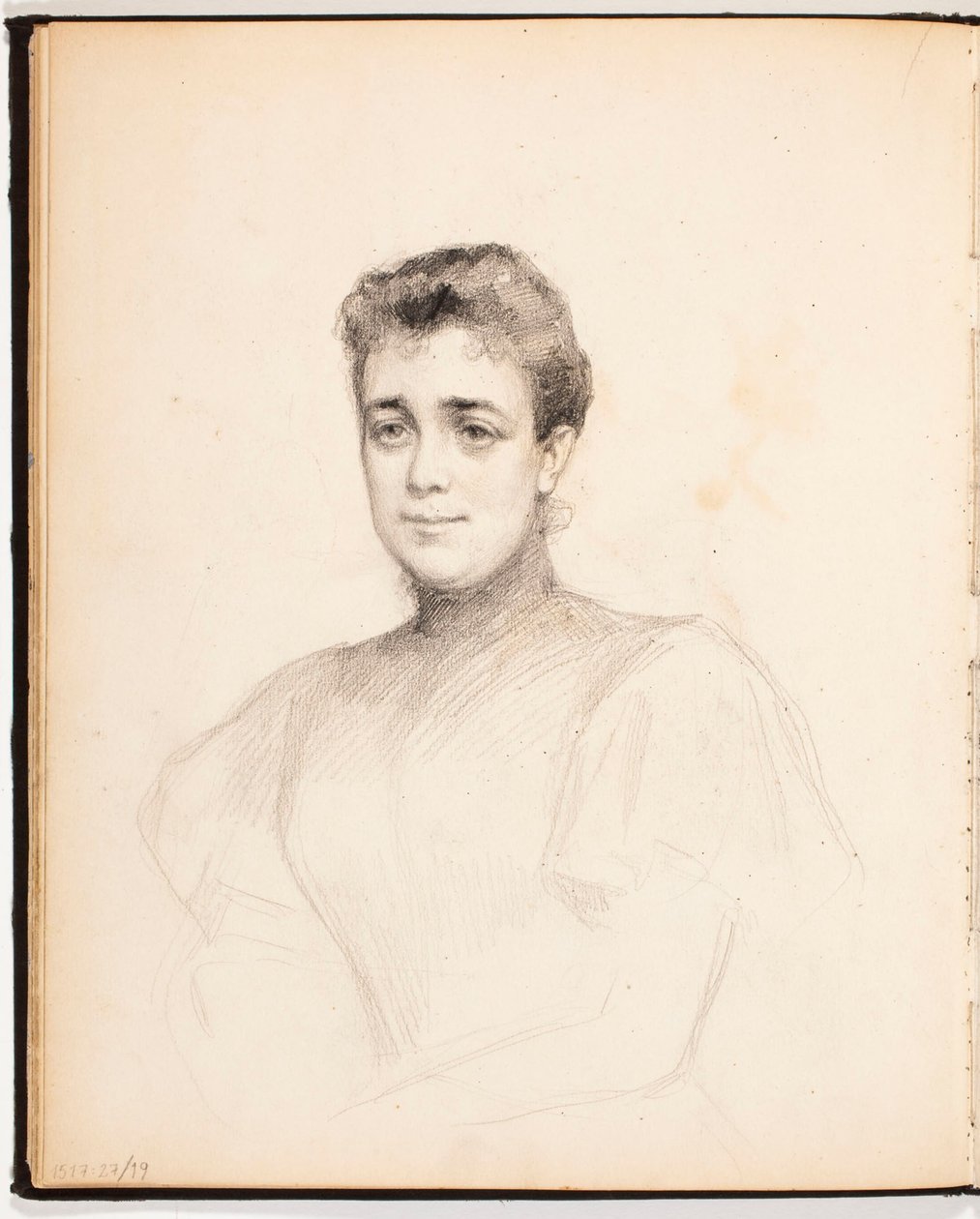Zonder titel door Albert Edelfelt
