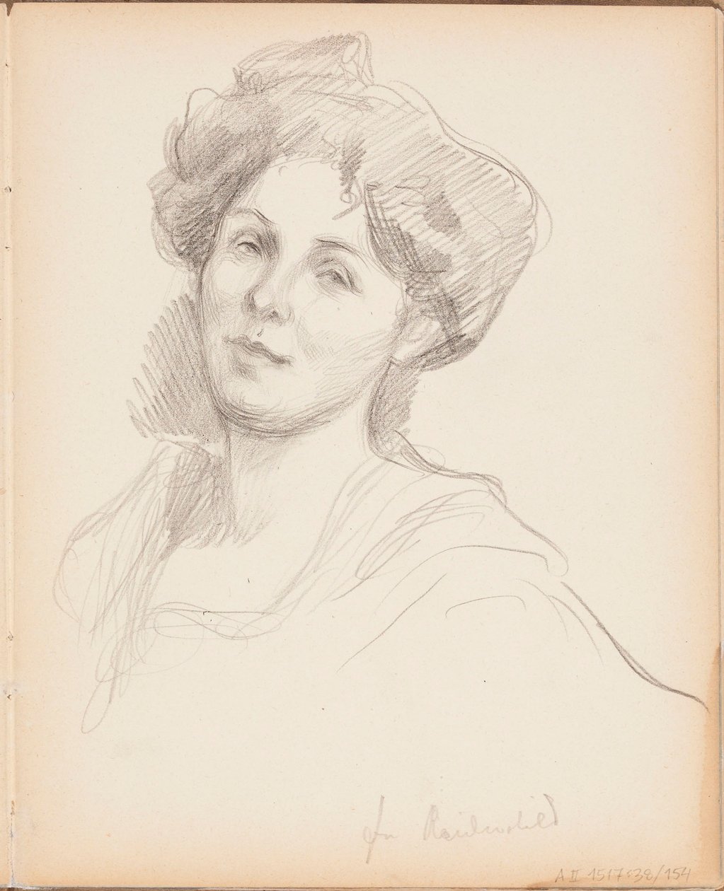 Zonder titel door Albert Edelfelt