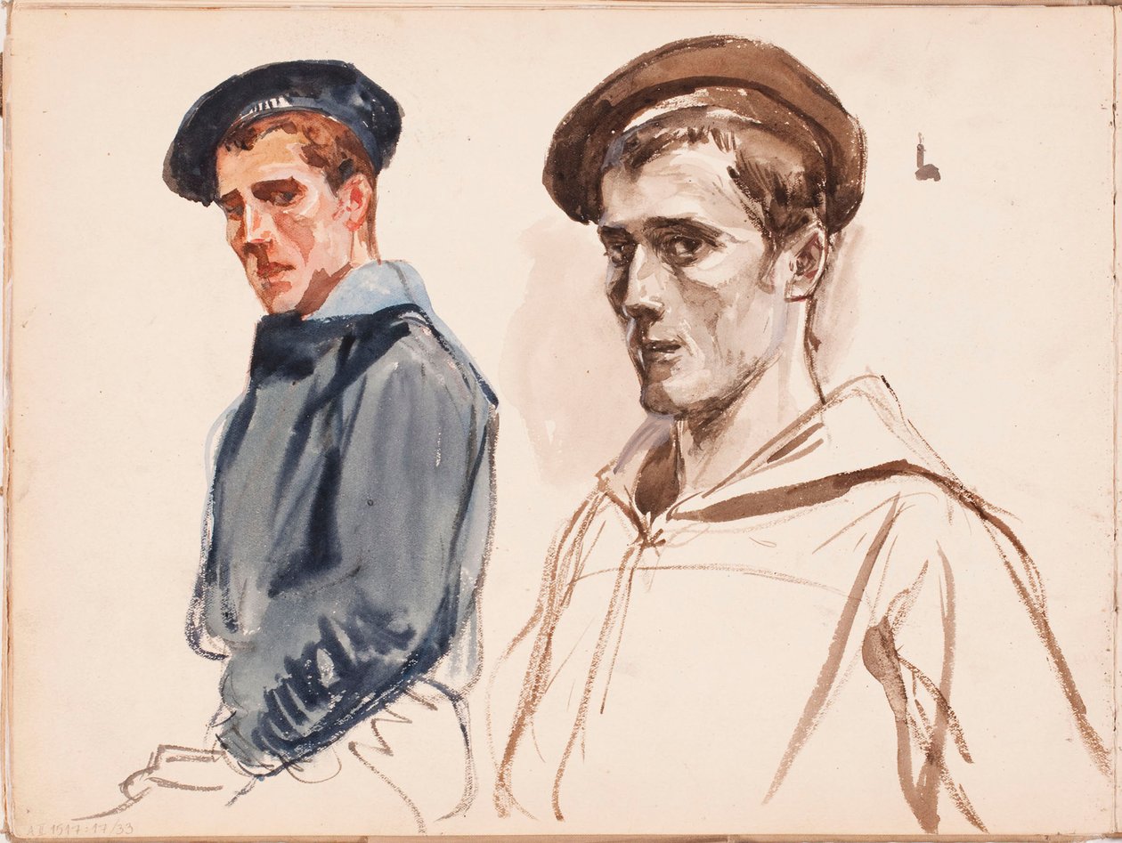 Zonder titel door Albert Edelfelt
