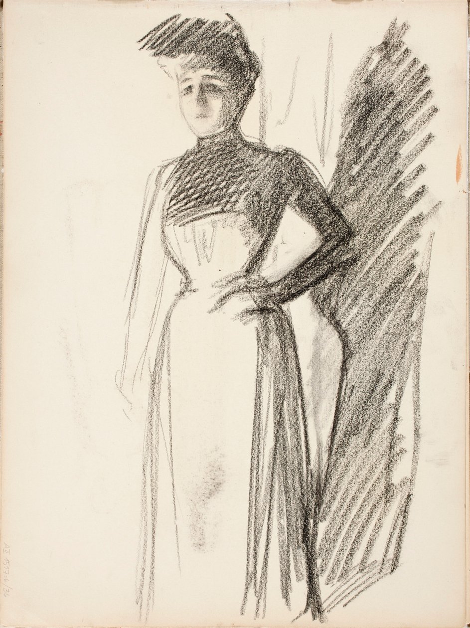 Zonder titel door Albert Edelfelt