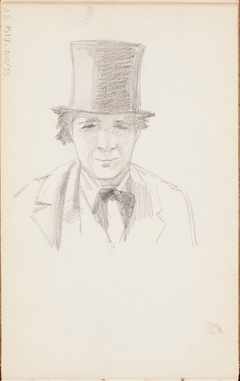 Zonder titel door Albert Edelfelt