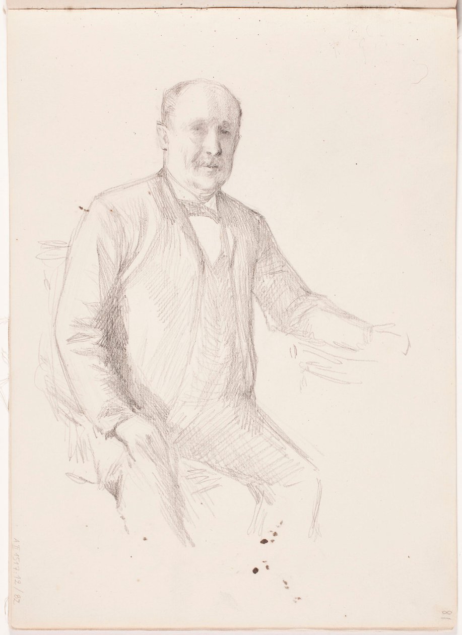 Zonder titel door Albert Edelfelt