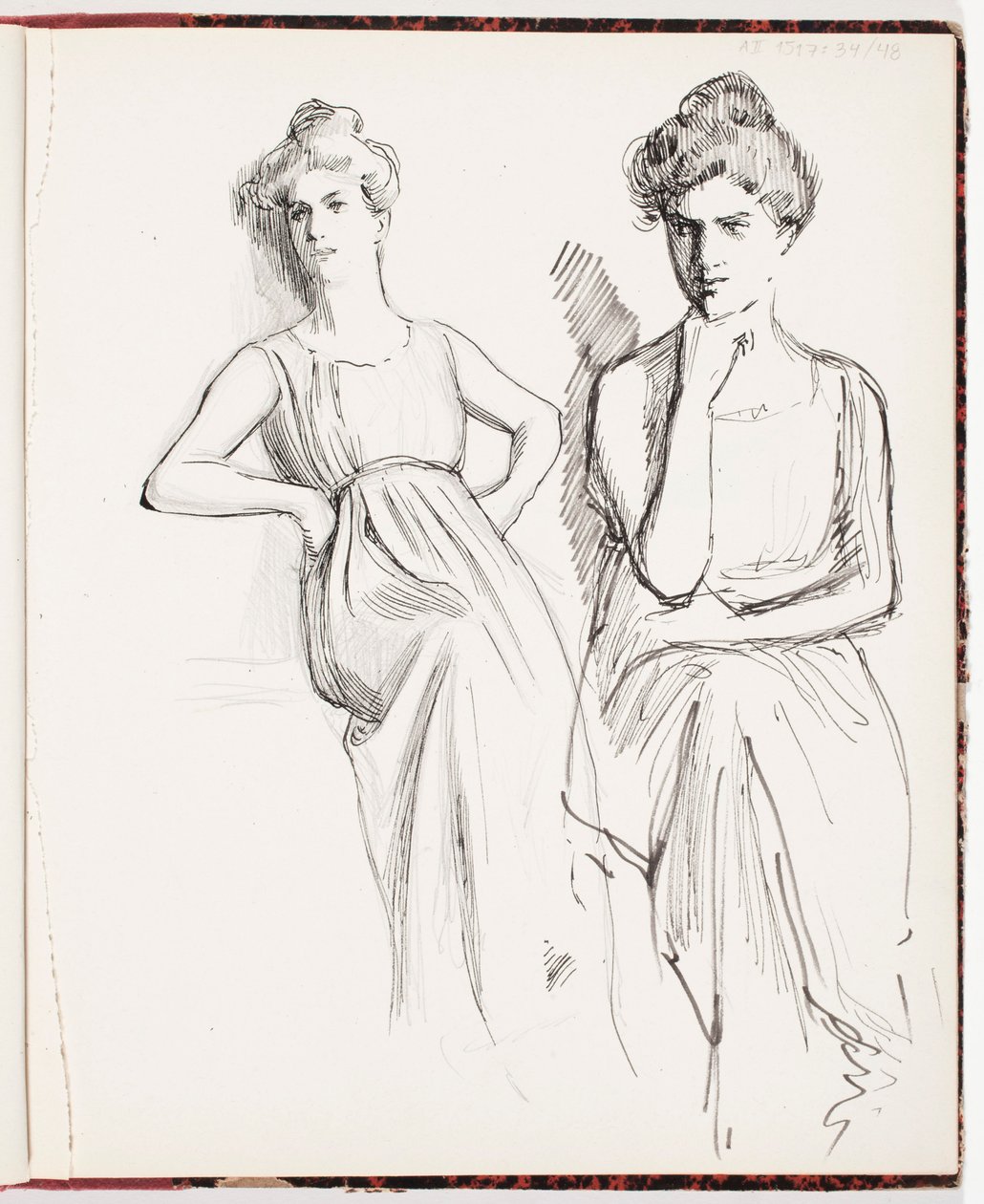 Zonder titel door Albert Edelfelt
