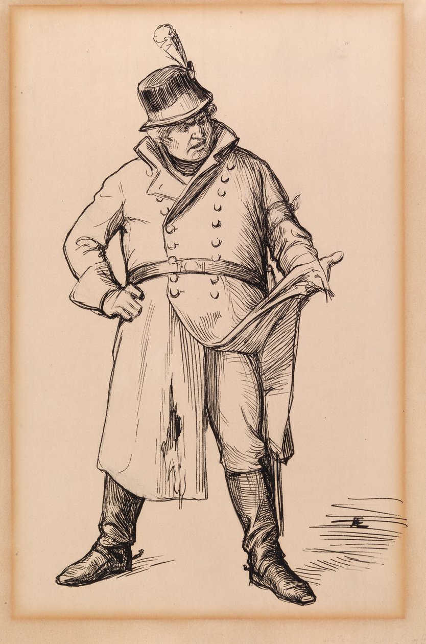 Zonder titel door Albert Edelfelt